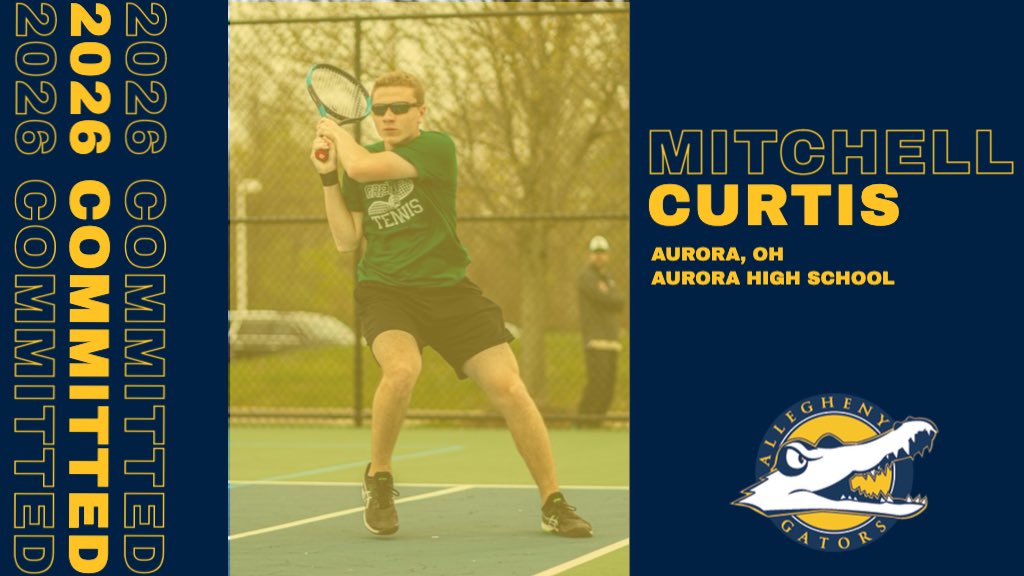 Next up for the class of 2026 is Mitchell! 🐊🎾