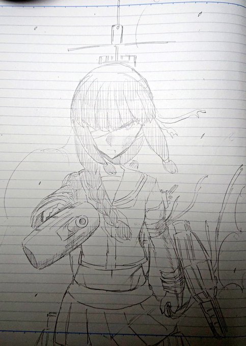 戦闘時の北上さま…! 