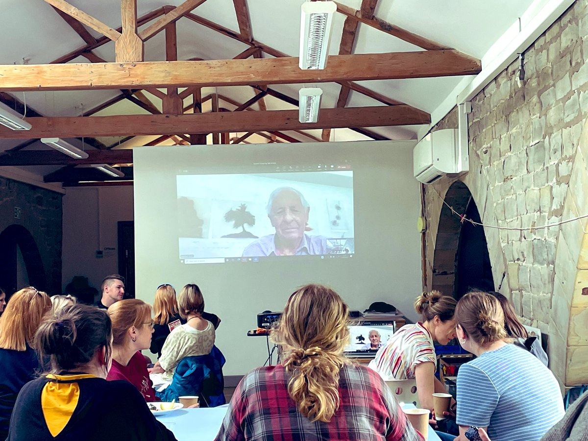 When the artist #DavidNash pops into your <a href="/A_C_Collection/">Arts Council Collection</a> <a href="/YSPsculpture/">Yorkshire Sculpture Park</a> Teacher Study day to talk about #drawing and trees. What a wonderful session. <a href="/KathrynBrame/">Kathryn Brame</a> <a href="/NE_ArtTeacher/">Mr Raymond</a> <a href="/BradHodgson15/">Brad Hodgson</a> <a href="/NEATENart/">NEATEN</a> <a href="/SEATEN_ART/">SEATEN</a>