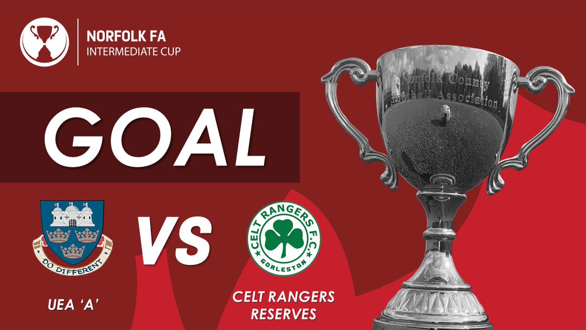 GOAL | <a href="/UEAFC/">UEA Football Club</a> ‘A’ double their lead after 23 minutes.

Slater the scorer with a header at the far post.

#NorfolkFootball ⚽️🏆