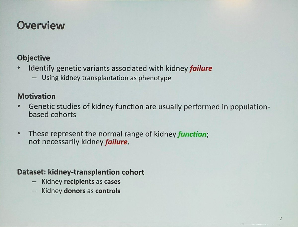 ERAkidney's tweet image. What are the genetic variants associated with kidney failure in a cohort of CKD patients?
#GENera22 #FCera22 #ERA22