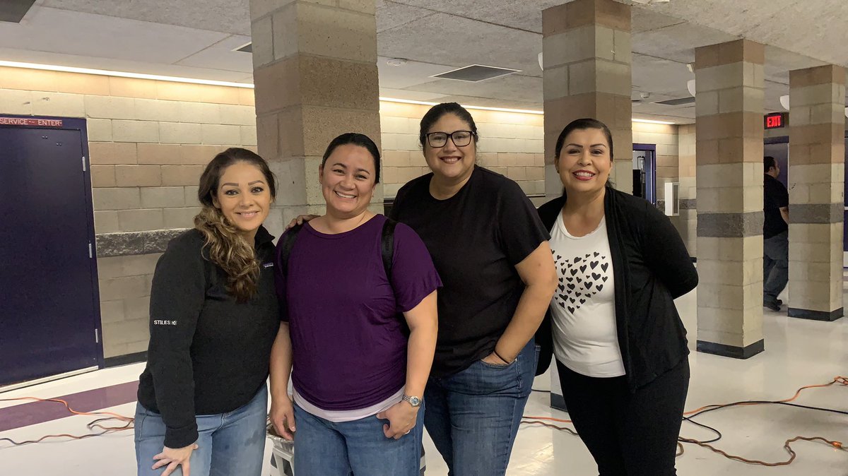 Chicken and waffles staff meeting.