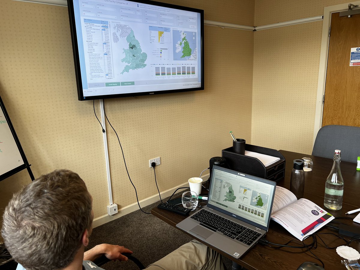 Steve &amp; <a href="/JamesRSKay/">James Kay</a> working on the business in Wiltshire today #WasteData