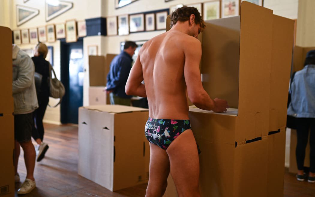 What is this witchcraft? The Australian federal election results are a win for the climate and Speedos. #glorious #auspol