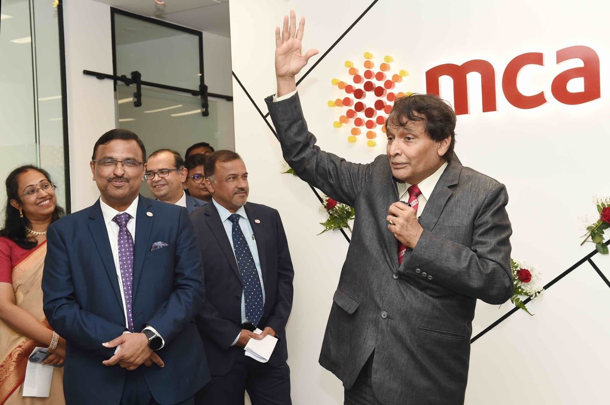 sureshpprabhu's tweet photo. Happy to inaugurate office of #MCA who have pan Gulf presence in Consulting,assurance practice,taxation,advisory etc.They employ several professionals,mainly from India,creating big opportunities for new career paths.Happy to see such well attended event by leading personalities https://t.co/MF3vCsvyOe