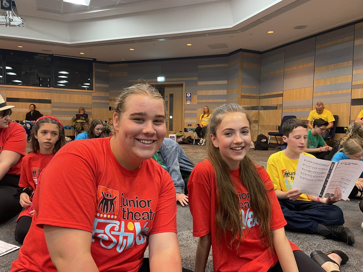 FormbyHighMTC's tweet photo. #jtf22 @MTIEurope so proud of all our FHS MT company today and excited for our AllStars Elliott and India performing High School Musical rep tonight at the ICC! https://t.co/4SVQIUW1jZ