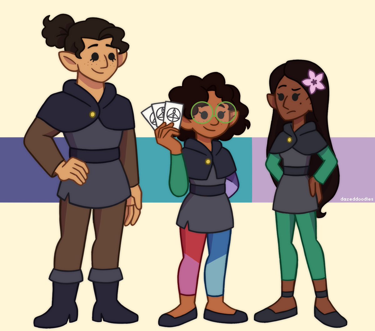 dazeddoodles's tweet image. Encanto The Owl House Au