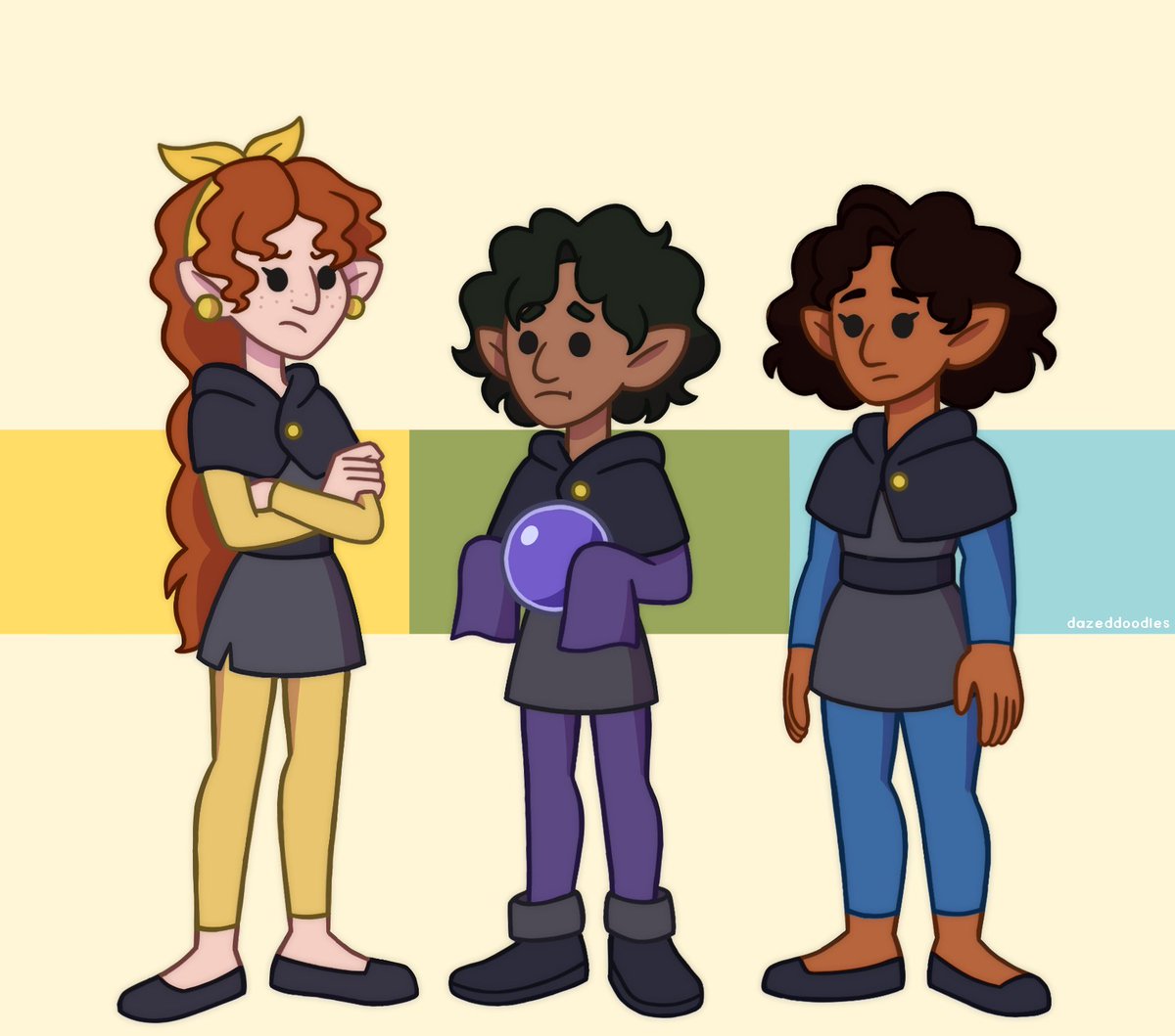 dazeddoodles's tweet image. Encanto The Owl House Au