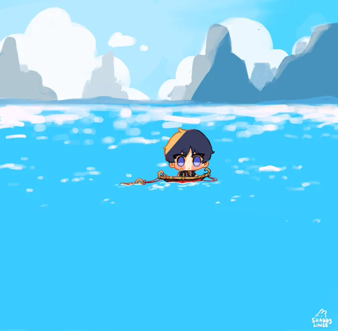 pov: local gremlin escaping inazuma 

#GenshinImpact #scaramouche 