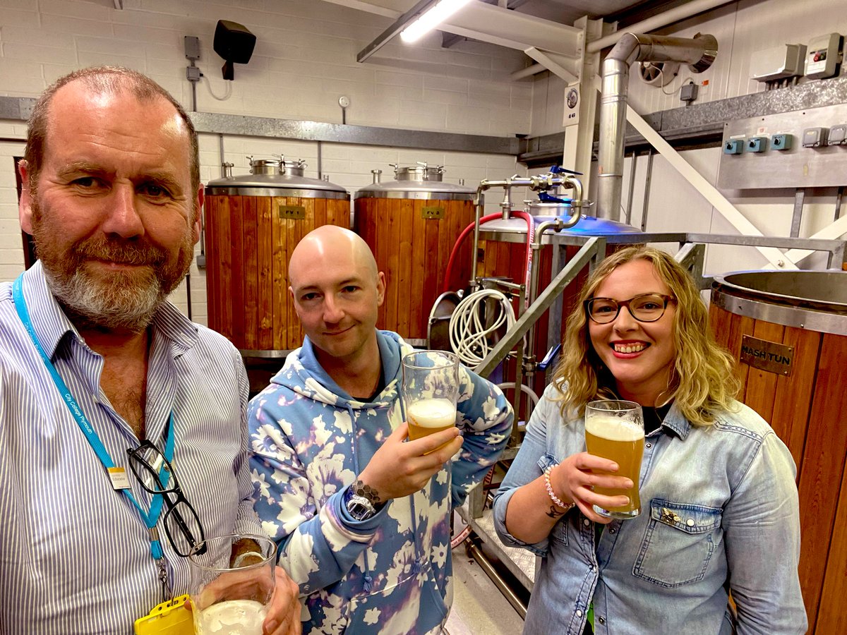 TrewinMark's tweet photo. I’ve always said great partners and meaningful #collaboration will achieve the best outcome. @cityplym had an unused brewery and community brewers, @borrowedparts had a vision. A few months later they have poured their first commercial brew. https://t.co/zE0eOVH1bs