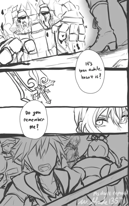SPOILER CH6? Kinda haha
ネタバレ?

Crossover with KH. 
#twstプラス 