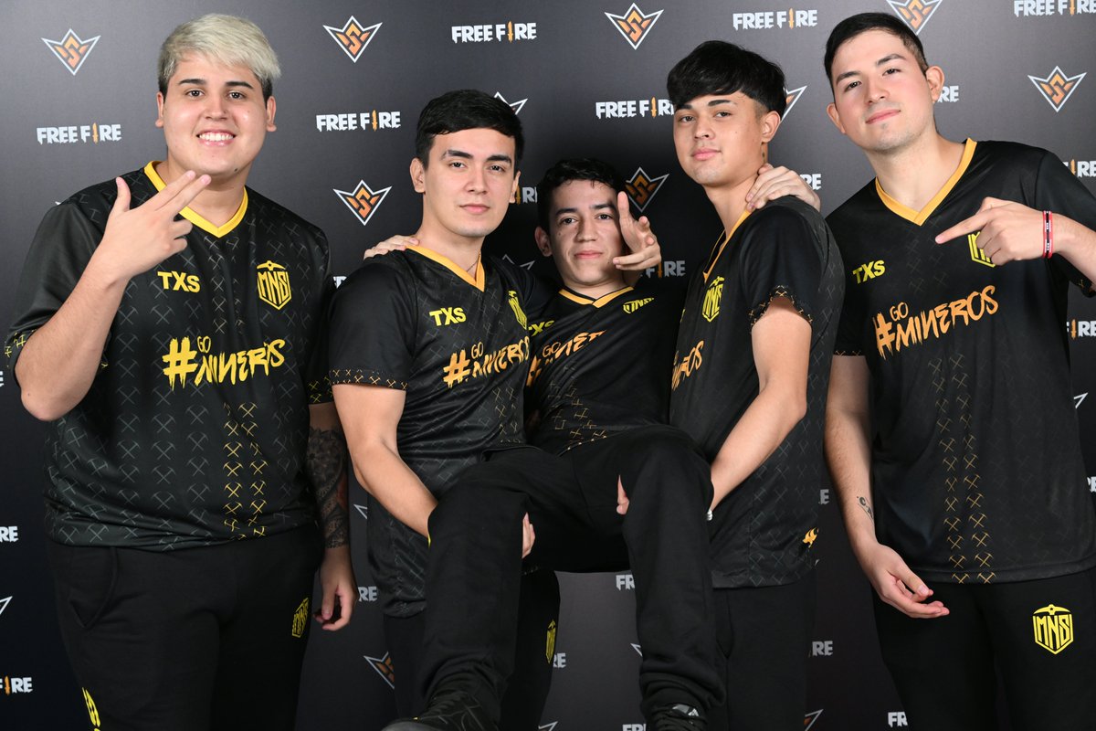 freefirelatino's tweet photo. ⚒ ¡¡¡MUCHAS GRACIAS @minerosff!!! ⚒

Una vez más lograron que toda LATAM 🌎 se uniera para apoyarlos en la #FFWS y ver toda la pasión que imprimen en los enfrentamientos. ⚒

¡Estamos seguros que dieron todo su esfuerzo! 😎💪 https://t.co/VF3HxBScsm