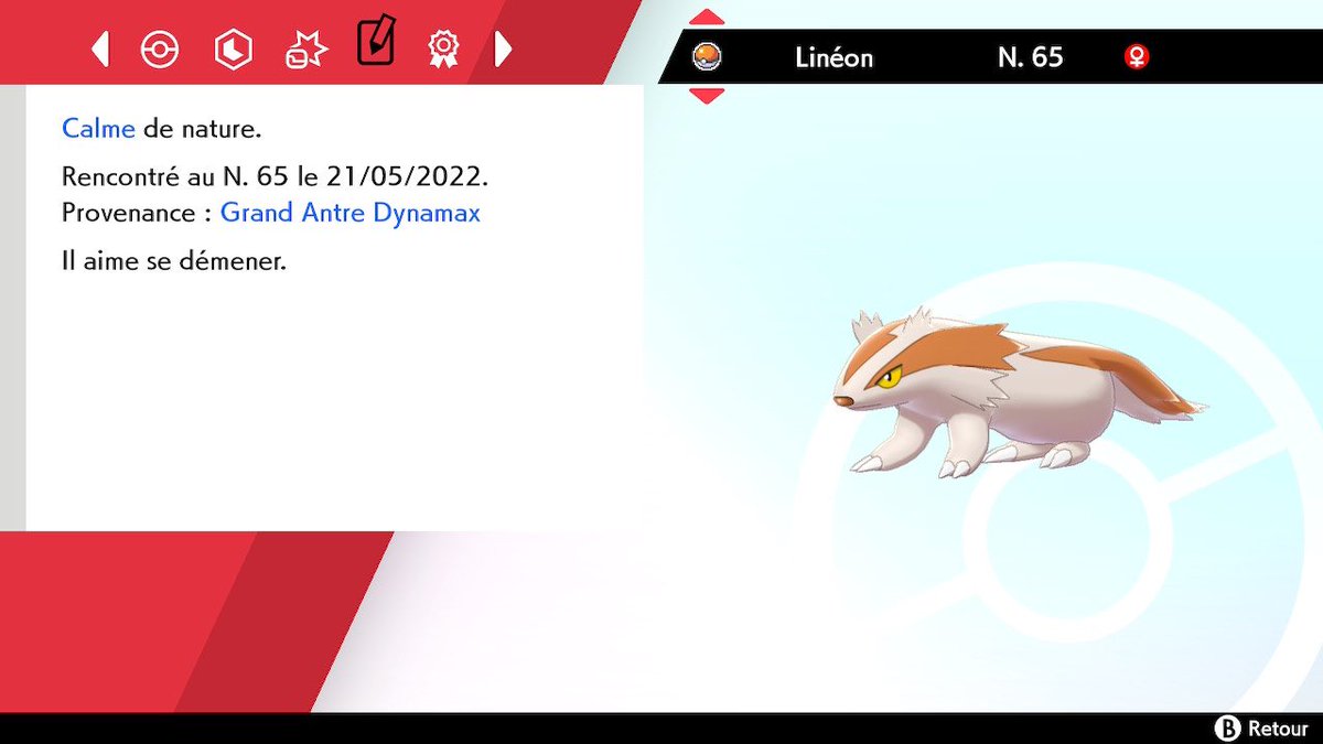 Le petit Linéon qui tombe en expédition pour le <a href="/Projet_CSLD/">Community Shiny Living Dex</a> #CommunityDexFR