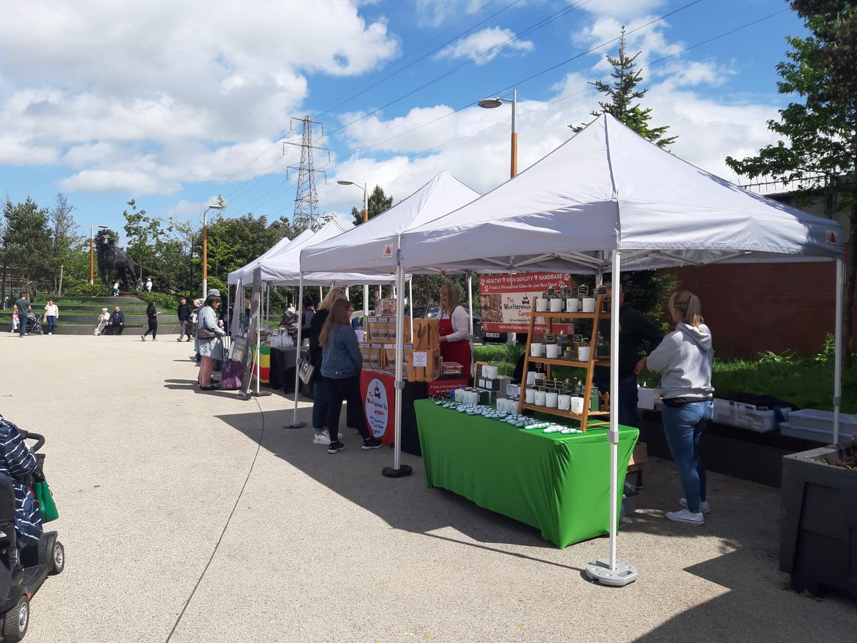 ConnsGreenway's tweet photo. Its market day π
The sun is out and there's a great mix of local traders at #CSLSquare today π
We will be here until 5pm sharing info and talking to Greenway users so why not pop down and say hello π
#Supportlocal #LivingtheGreenWay https://t.co/dU4tQbJ3sp