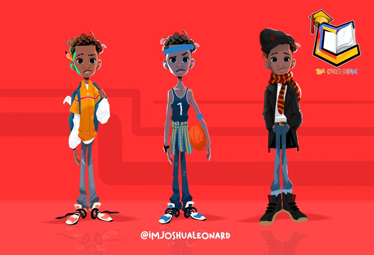 IMJ0SHUALE0NARD's tweet photo. ⚠️WIP development of my main character who has a learning disability, from @thacurriculum. Diversity. Inclusion. Empathy. Let’s GoOO!!! #joshualeonardart #leonardstudios #thacurriculum #animation #wip #drawingwhileblack #wacom #madewithwacom #animationch @wacom https://t.co/z5sVkXWNxT