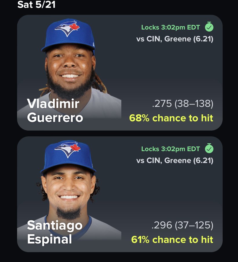 n8strades's tweet photo. @BaystreetBrian @thedave2006 @BergG98 @StayKindNHumble @ekdubzz @Jamie04042155 @Mikeyisback @crads_ Espinal has a 13 game streak going!?!? https://t.co/EO3rXFGKAF