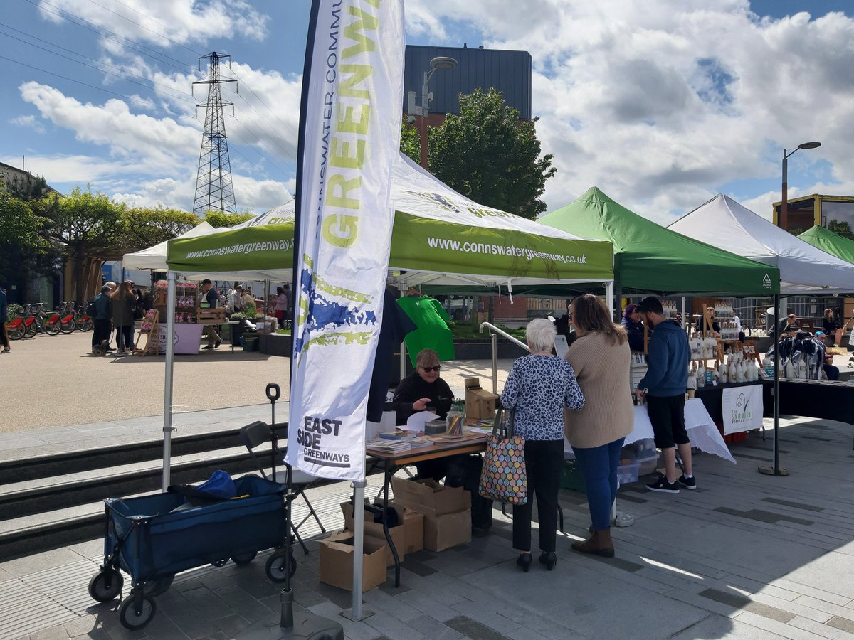 ConnsGreenway's tweet photo. Its market day π
The sun is out and there's a great mix of local traders at #CSLSquare today π
We will be here until 5pm sharing info and talking to Greenway users so why not pop down and say hello π
#Supportlocal #LivingtheGreenWay https://t.co/dU4tQbJ3sp