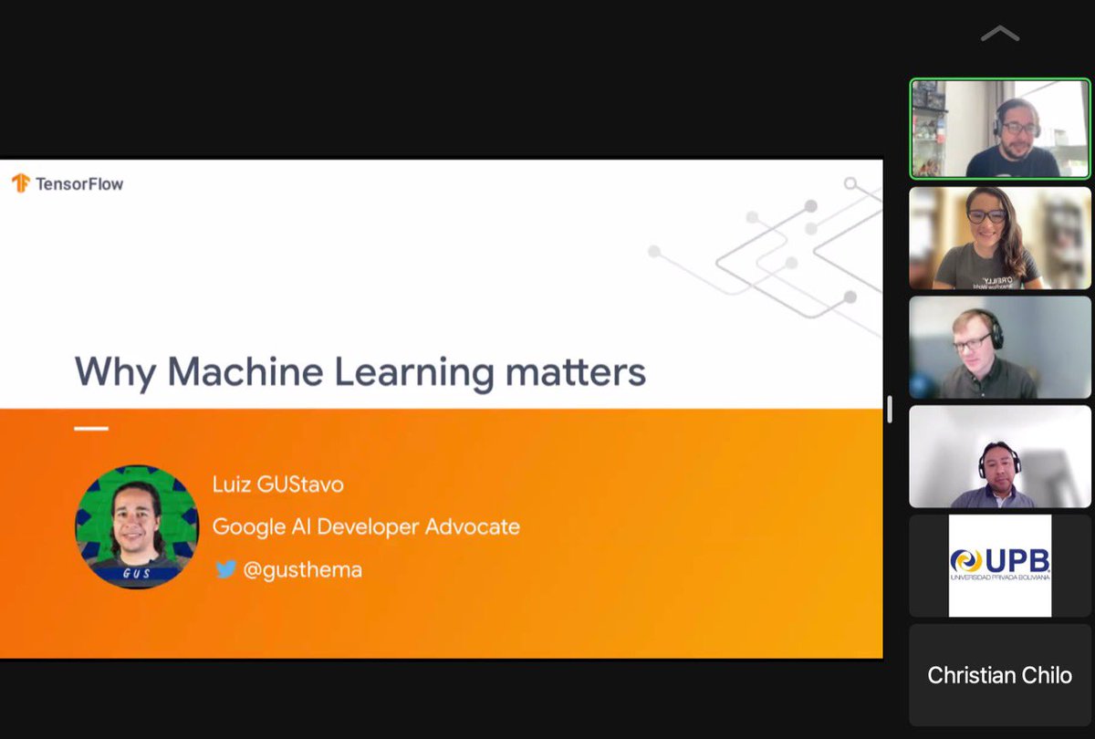 Comenzamos nuestro segundo taller “Camino a Deep Learning” con las palabras de bienvenida a cargo de nuestra líder en innovación <a href="/leslysandra/">lesly🍫</a> y <a href="/gusthema/">Gus (🤖🧠+🐍+🥑🗣️)</a> de Google