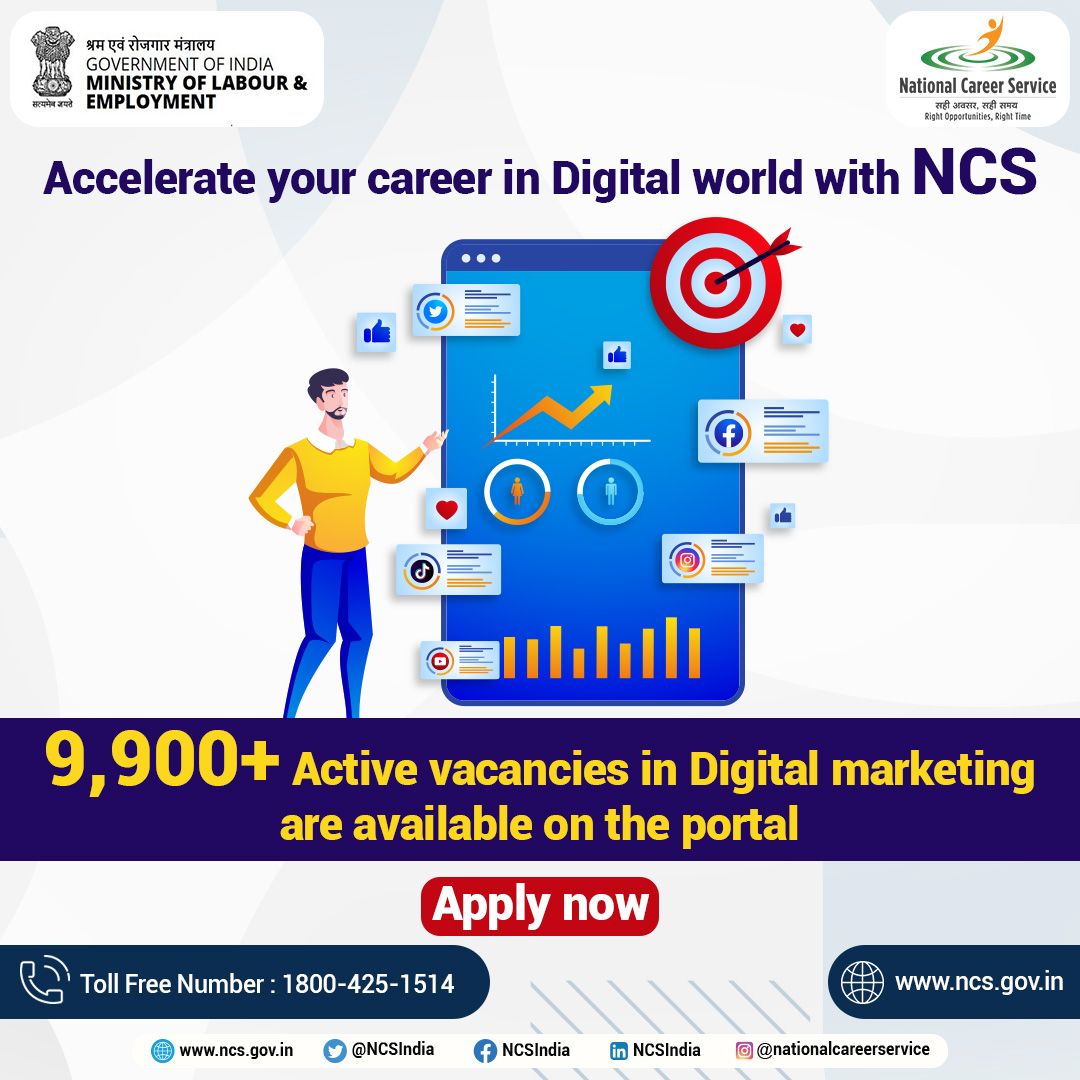 National Career Service India on Twitter "Explore endless job