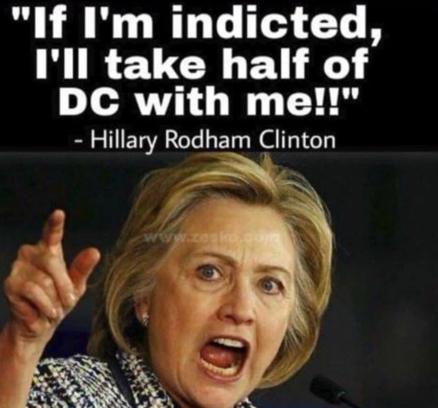 We agree to an extension… Monday <a href="/HillaryClinton/">Hillary Clinton</a> … ALL of DC needs to go!!! 🤷‍♀️