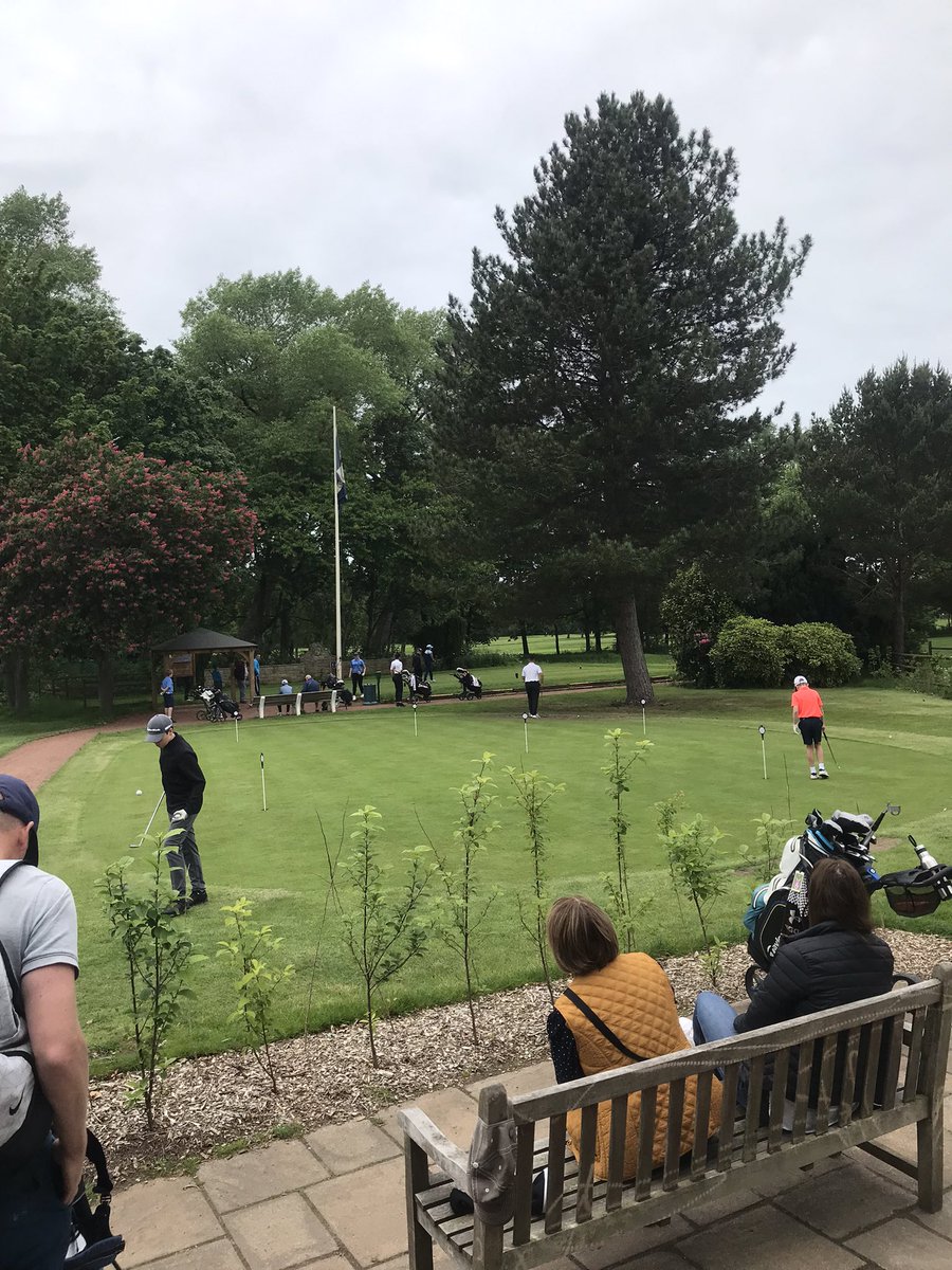 First Junior match against <a href="/Hillside_GC/">Hillside Golf Club</a> Good luck 🤞 <a href="/derby_golf/">West Derby Golf Club</a> ⛅️