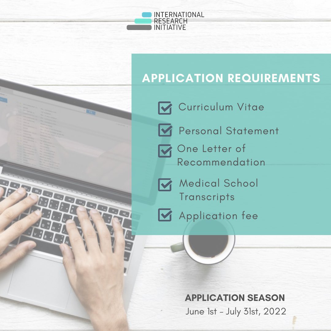 IRI_program's tweet photo. Application season is approaching!
Make sure to gather all your documents with time. For more information visit https://t.co/EMp42rmhuI
#IRIprogram #BuildingBridges #Research https://t.co/iGmy8uXnwK