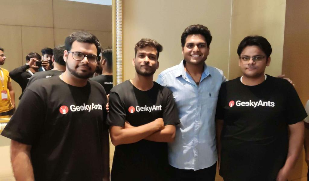 geekyants's tweet photo. Interesting tech talks, great people from the community and a whole lot of fun.

That's exactly what our Geeks experienced at #ngIndia, India's largest Angular Conference.

Thank you @geeknineseven!

Way to go, geeks @saudev001, @Manav1020Goel, @NeelSinha25!

#angular #Conference https://t.co/9gcCf8ZewB