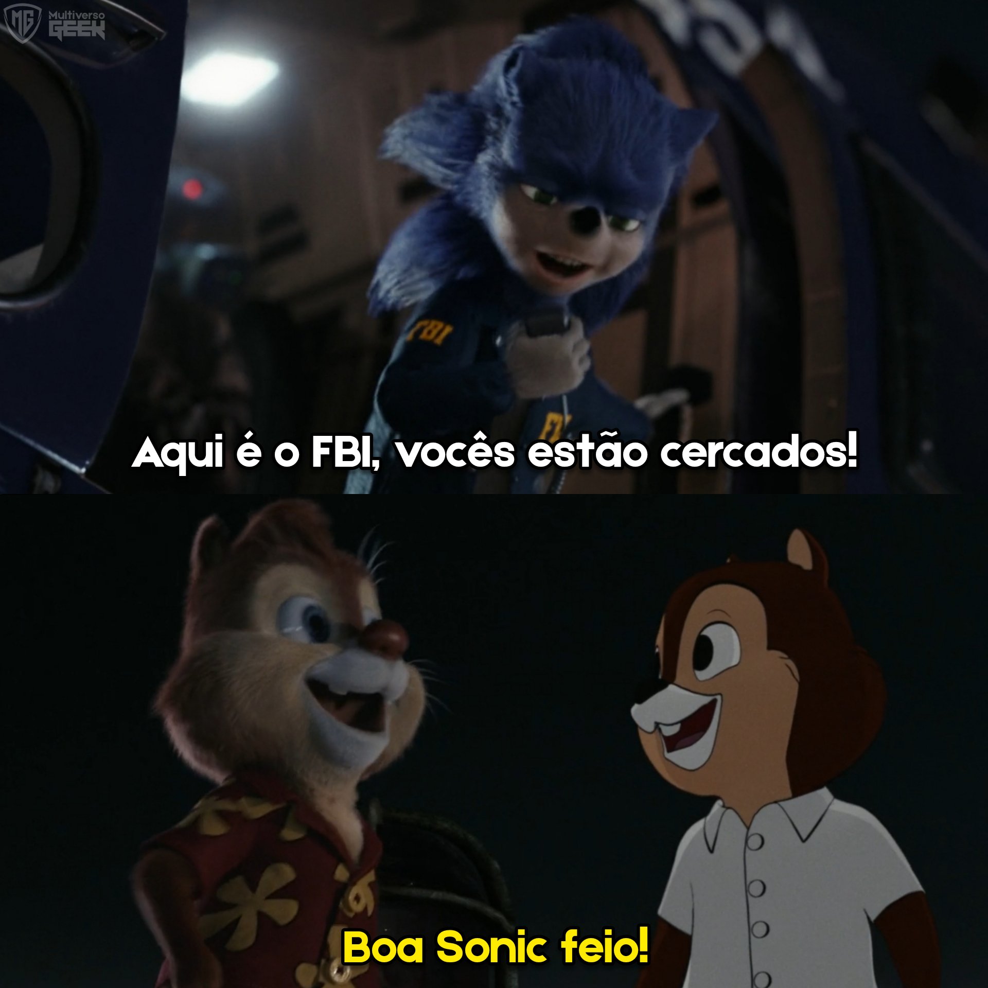 Multiverso on X: Sonic feio = meu tudo