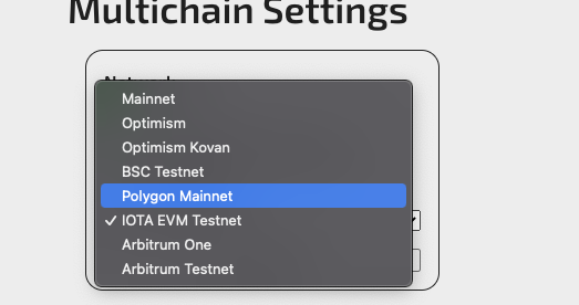huhn511's tweet photo. I'm building a multichain #web3 application with #IOTA #EVM support. It can handle all EVM-compatible platforms. 

Interesting for you? Let me know and we can build together! #iotacommunity

Next step NFT #Bridge?👀 https://t.co/fnwd2TuWV8