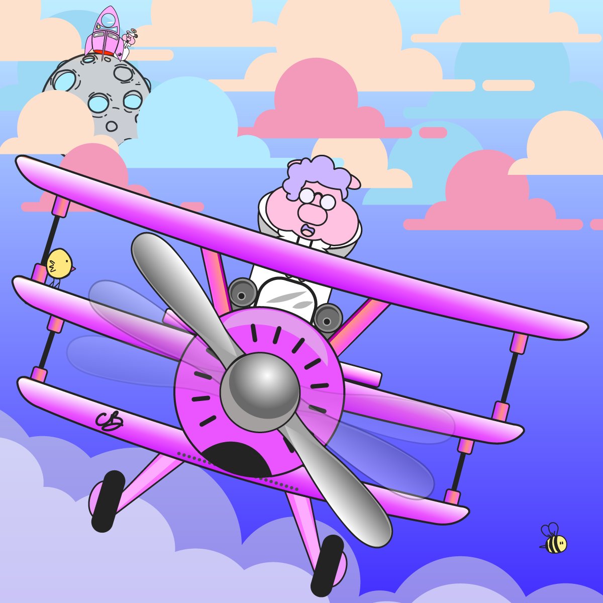 Doodle Pigs 💕 tweet media