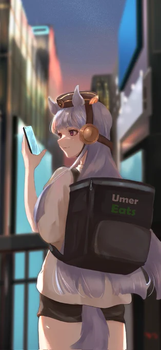 ウーマーイーツゴルシのスマホサイズver#ウマ娘 