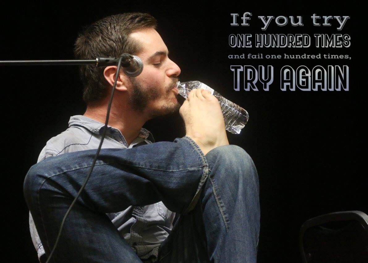 Even if you spill the water 20 times