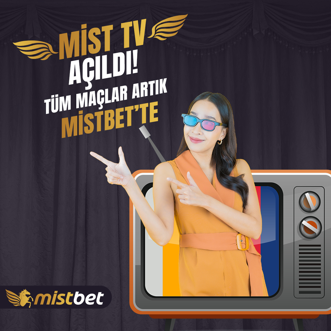 Mistbett's tweet photo. 📺 Misttv Açıldı! Tüm maçları kesintisiz olarak izleyebilir, en yüksek oranlardan bahis alabilirsin!
💸 Kazanırken maçları takip edebilirsin!

🔗 https://t.co/4ZlBK0yVir https://t.co/p8iDaF9Zv0