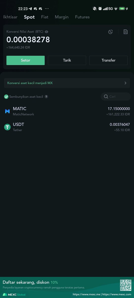 akbarulaksar1's tweet photo. @MEXC_Global @Meshswap_Fi done matic hold https://t.co/GPgmZAO0Gp