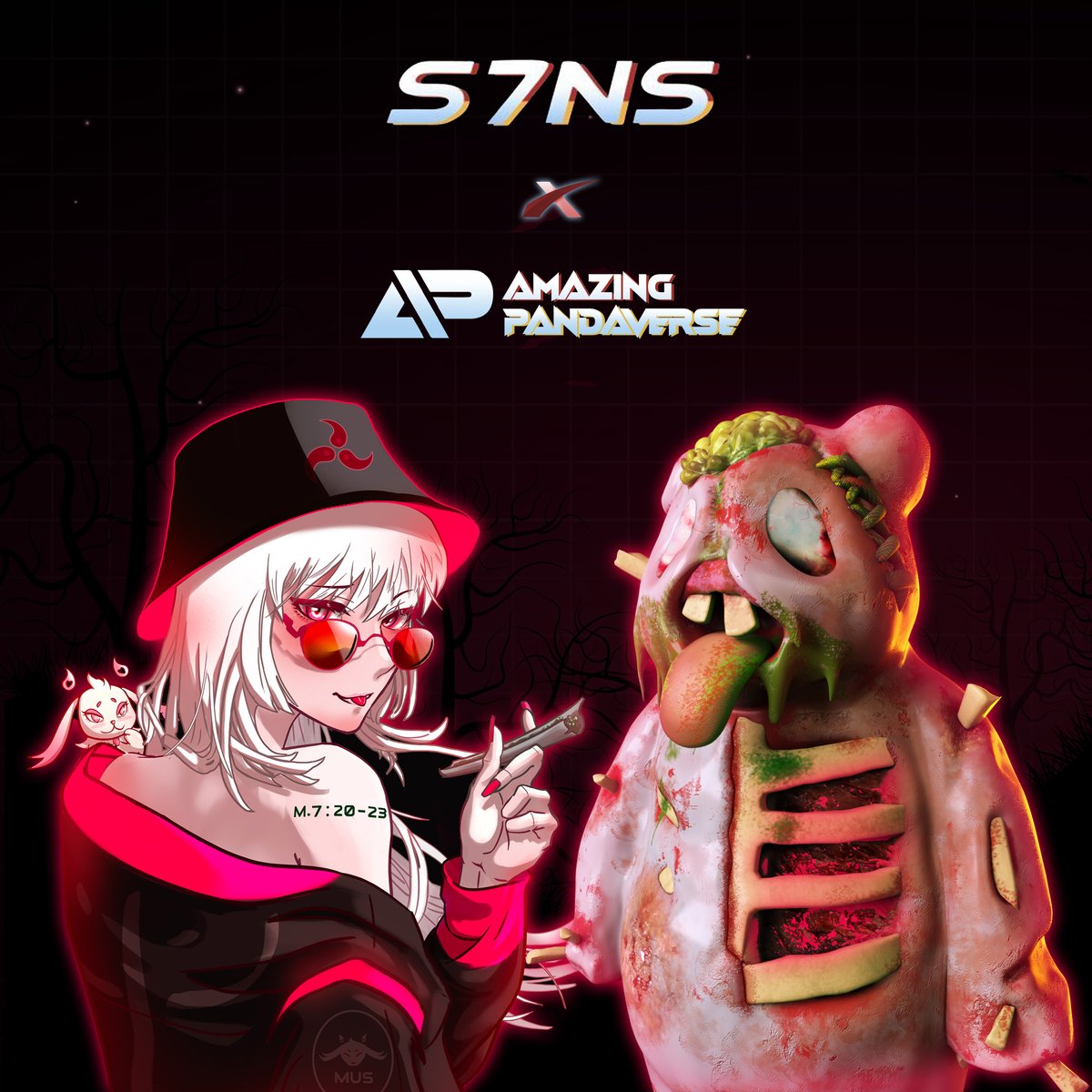 AMAZING_PNDV's tweet photo. 🐼 AMAZING PANDAVERSE x S7NS 🎭 

We are proud to announce our final giveaway before mint with S7NS! We're giving away:

🎭 3 x #Whitelists for S7NS Station

To enter,
• Follow @AMAZING_PNDV &amp; @s7nsstation 
• Like + RT
• Tag 5 friends

Ends in 24 Hours!⏳ https://t.co/SgoqXv4tZC