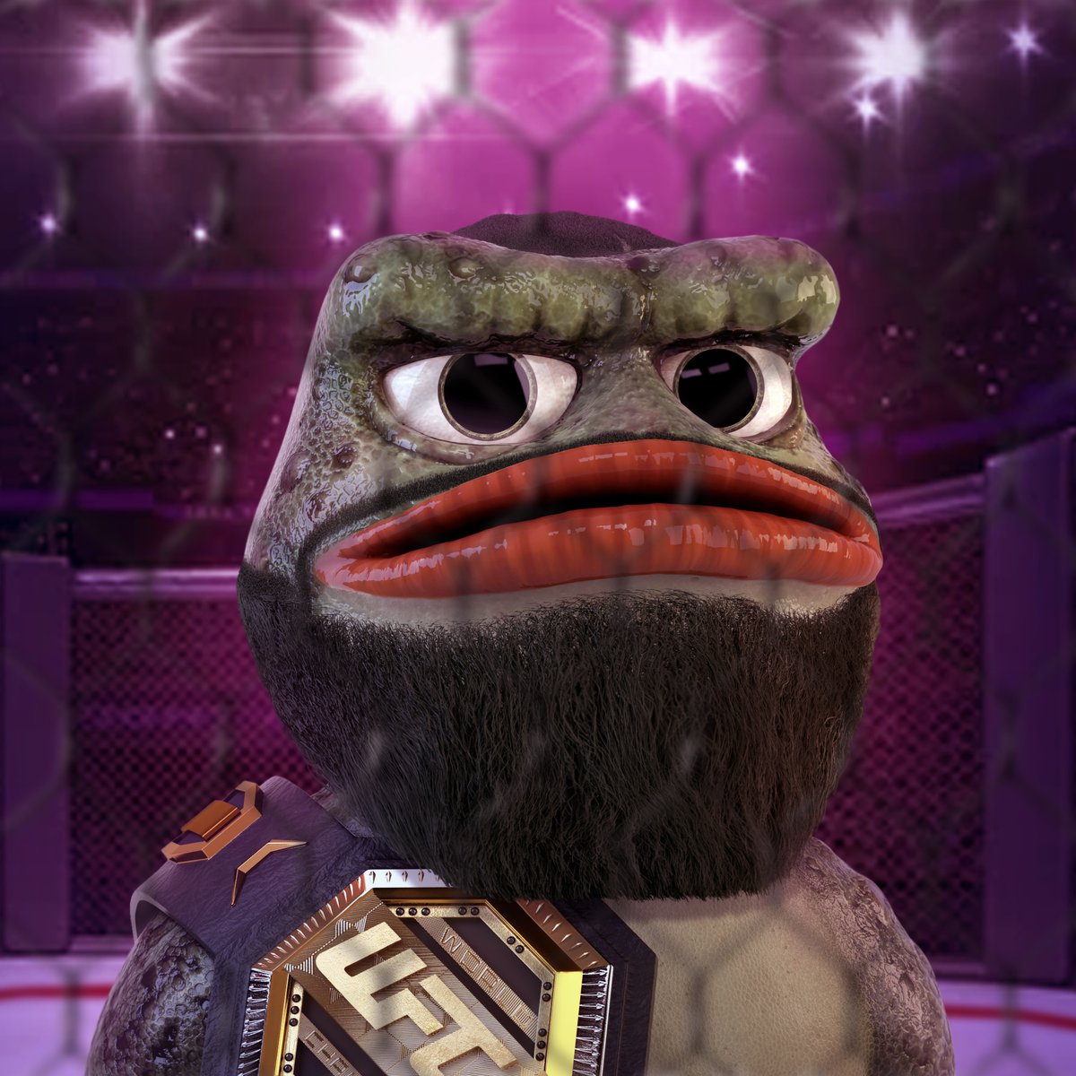 King frog 👑🐸
.
.
.
@metafrogclub
#art #3dmodeling #3dart #zbrush #c4d #adobe #nft #nftartist #nftcollector #opensea