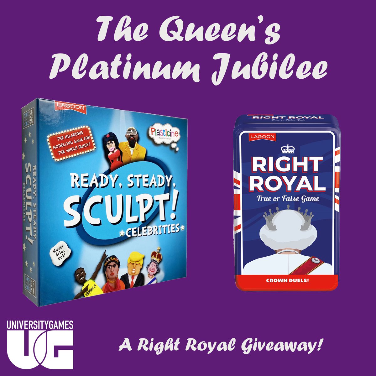 ugames_uk's tweet photo. Platinum Jubilee Giveaway🇬🇧👑 Get ready to celebrate the Queen’s Platinum Jubilee with these royalty- themed games. To be in with a chance of winning:
RT &amp; Follow
Comment: #JubileeGiveaway 
Closes at 8pm on 23/05/22 UK only full T&amp;C’s on FB &amp; IG #Giveaway #Win #giveawayuk https://t.co/SlXf5RtWCj