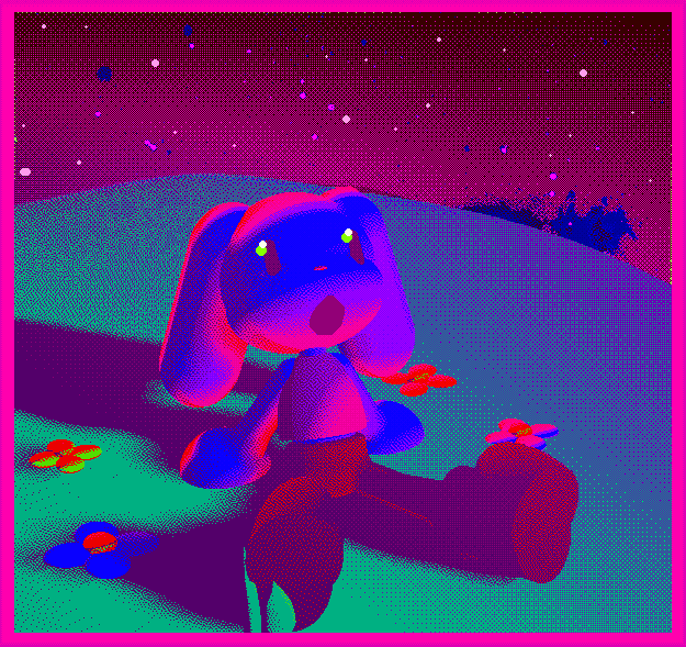 cosmicpollyanna's tweet photo. starry eyed rabbit https://t.co/E4hCTXIKY5