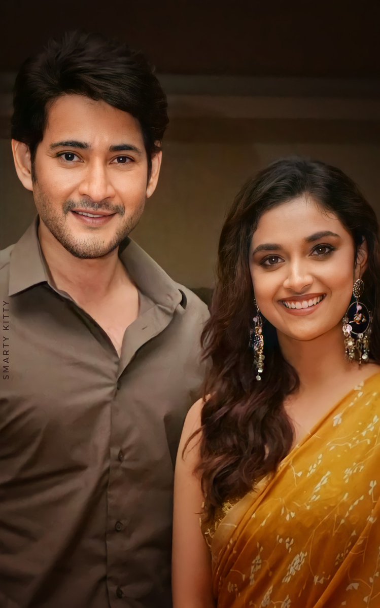 UKEU_SSMBFC's tweet photo. Mr.CHARM with https://t.co/SPfSWCHUE1 

@urstrulyMahesh with @KeerthyOfficial 

#SarkaruVaariPaata 
#SVPBlockbuster https://t.co/vd1O42RkQT