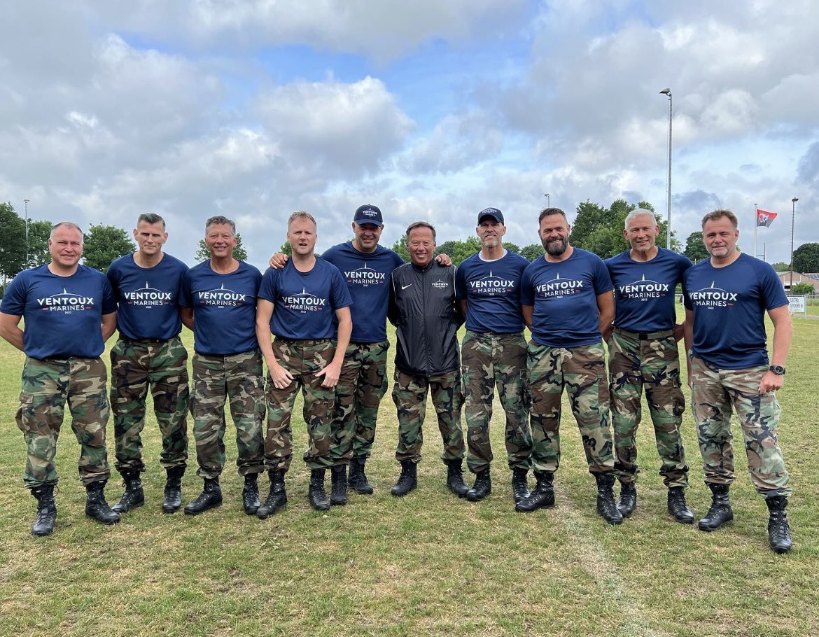 Vandaag onze laatste trainingsmoment gehad met de <a href="/ventouxmarines/">Ventouxmarines</a> in het Limburgse heuvellandschap. Een pittige speedmars van bijna 19 kilometer was ons laatste meetmoment voordat we 9 juni de Mont Ventoux opgaan! <a href="/TourduALS/">Tour du ALS</a>