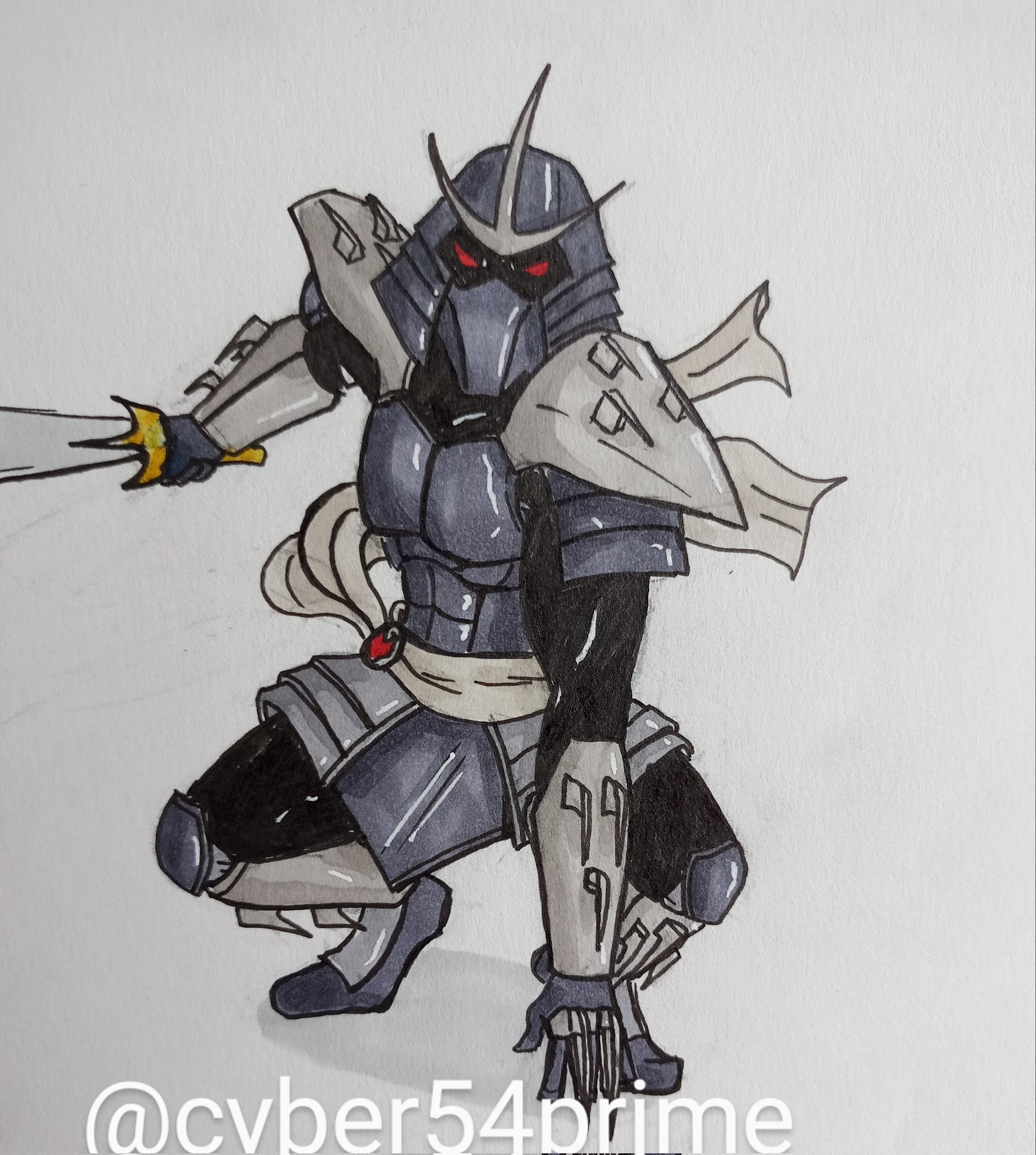 MariKa on Twitter: "I felt like sketching 2003 #shredder #tmnt #tmnt2003  https://t.co/FCWQ5m7xy1" / Twitter