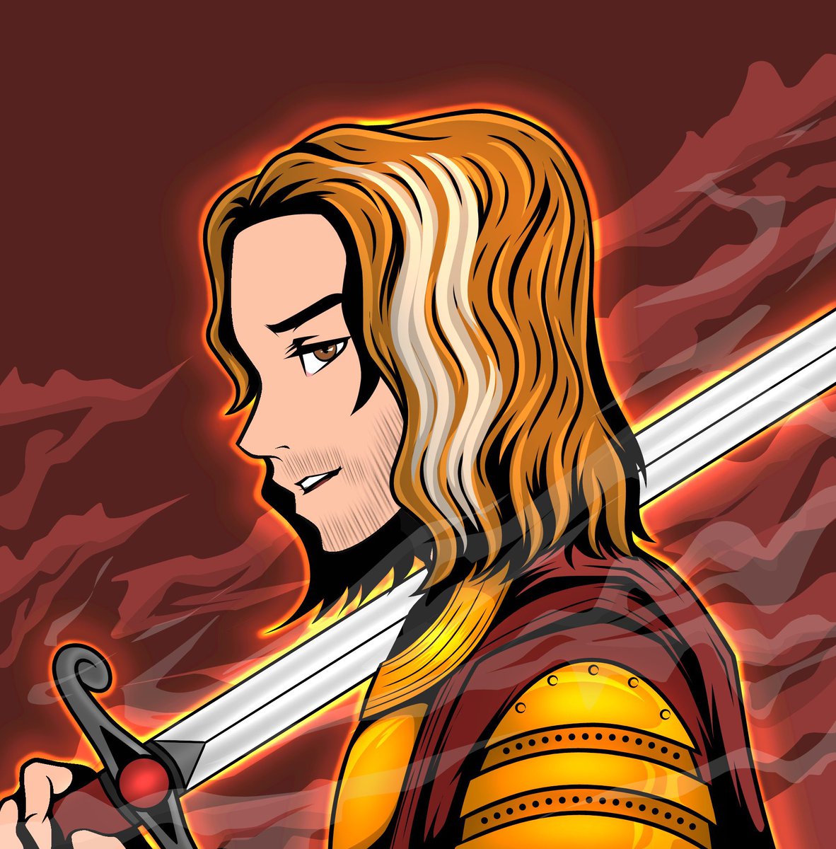 AltJaqen's tweet photo. Should the man wear his armour today? #nft artwork by @CosplayMarzuki https://t.co/iPjFKiDt5W