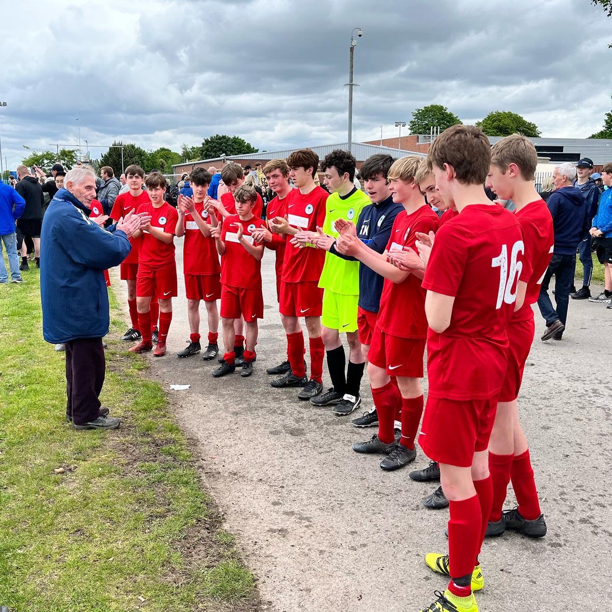 InterWoolton's tweet photo. Absolutely delighted for our boys. A thoroughly deserved cup win. Thanks to all the families for their fantastic support over the season &amp; today. Thanks @LCPL2012 for a well organised cup final day. Was great to see so many other @WooltonJuniorFC teams there lifting trophies 🏆❤️ https://t.co/nFzEY8W7lU