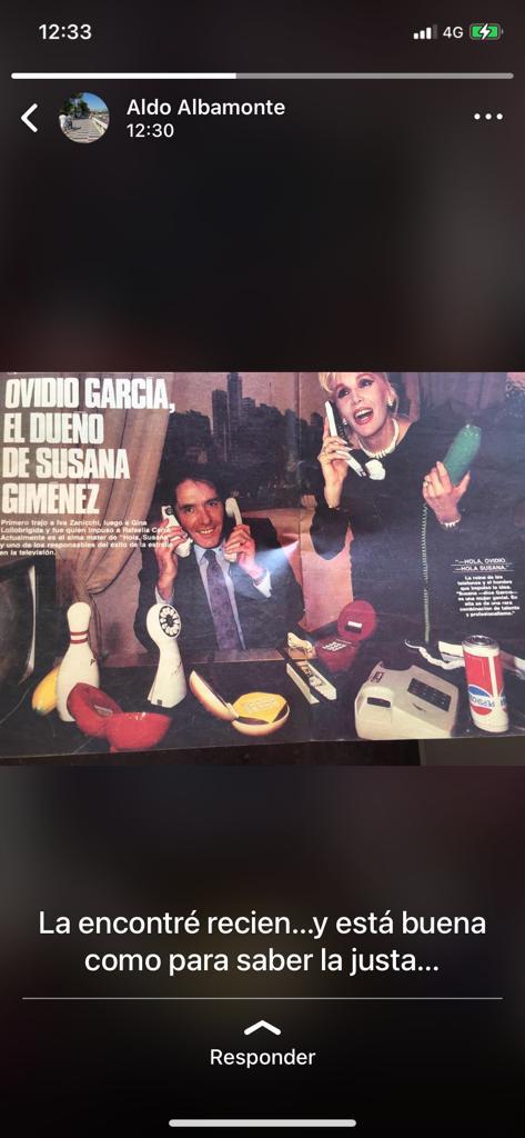 Encontré esta tapa...por éste hombre la tenemos a ella.Su Gimenez deberia agradecer todos los dias el haberlo conocido.Lo justo es justo...