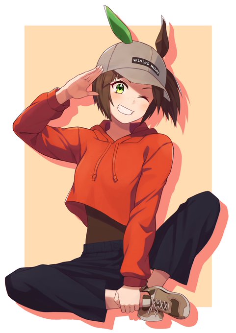 「animal ears cropped hoodie」 illustration images(Latest)