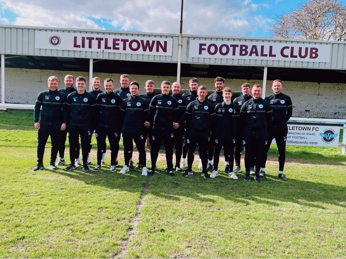 Littletown1st's tweet photo. Some fucking boys!! 4-0 win to seal the title on the final game of the season. Fantastic of @OfficialYAL to bring the trophy to present us on the day!!! It’s been some season, some fantastic teams. Top of the pile!!! 🏆🏆 #UTT 
SUPREME DIVISION CHAMPIONS 21/22 ⚽️❤️ https://t.co/GuAnHCNqAt