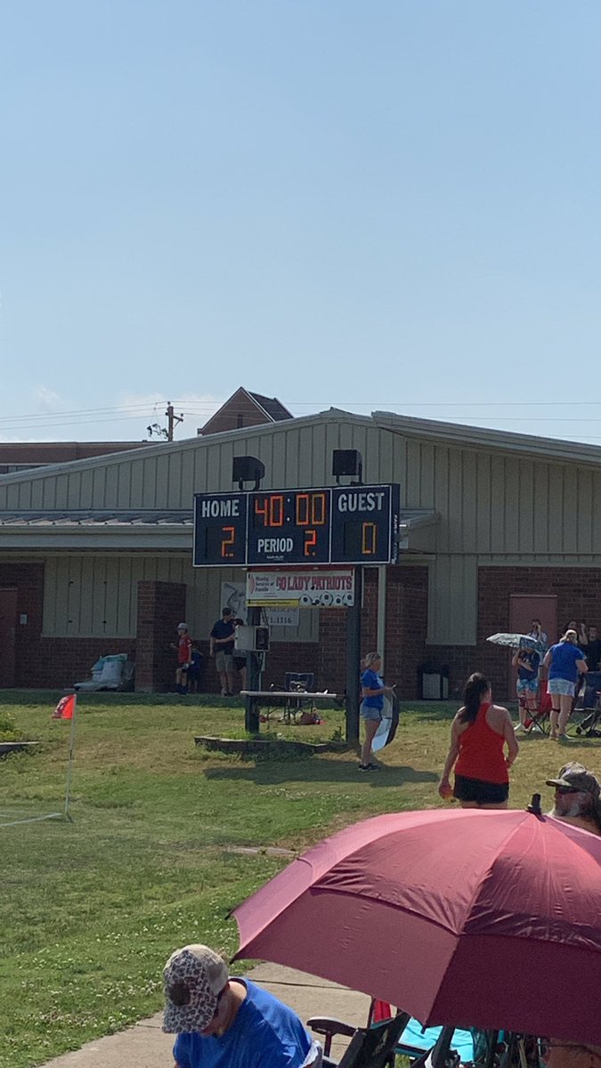 PageHighSoccer's tweet photo. At the half, Page leads White House-Heritage 2-0. Great pressure from the Page front line limited WHH possession. #GoPage https://t.co/yXXLmQuDrl