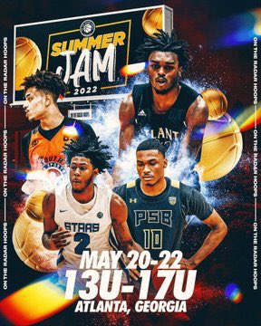 #OTRSummerJam
‘23 David Hansraj (Inspire ATL) finished with 34p in an OT win this morning.

Strong, powerful slasher imposes his will in the lane. And a nose for scoring.

OntheRadarHoops.com