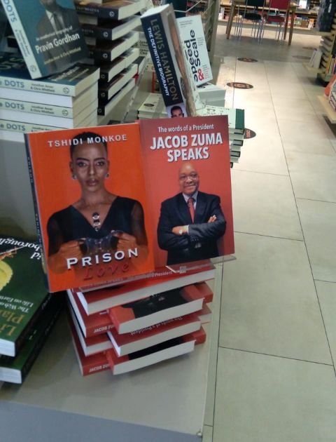 CharismaticTM's tweet photo. #SBBookFair
#DJSBU
Get yourself a copy of Prison Love
@ExclusiveBooks or Lifestyle Books. Also available in Botswana, Lesotho, Zimbabwe, OR Tambo International Airport, Cape Town International Airport and King Shaka International Airport. https://t.co/hIAXCY7weA