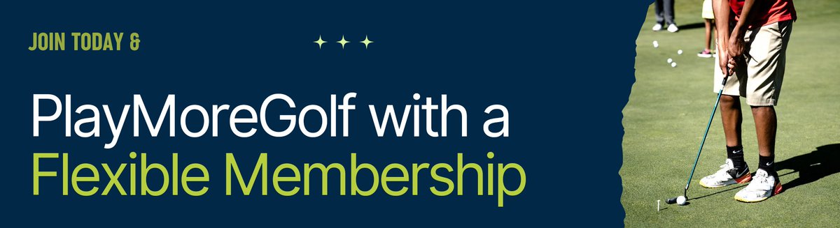 Come and join us😀 playmore.golf/explore/Club/M… Play More Golf with our Flexible Membership 😍 JOIN today and be playing tomorrow 🏌‍♂️⛳️